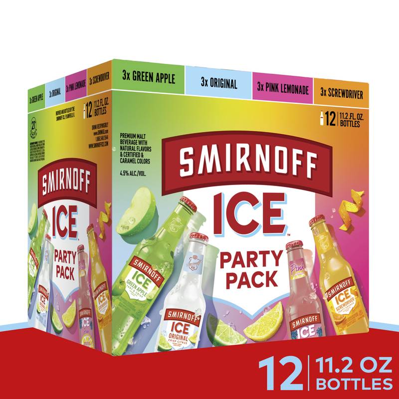 Smirnoff Cocktail Variety 12pk 11.2oz Btl