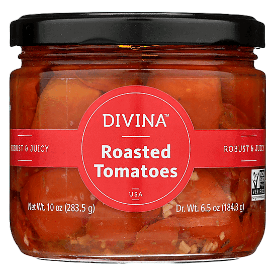 Divina Tomatoes Red Roasted10oz