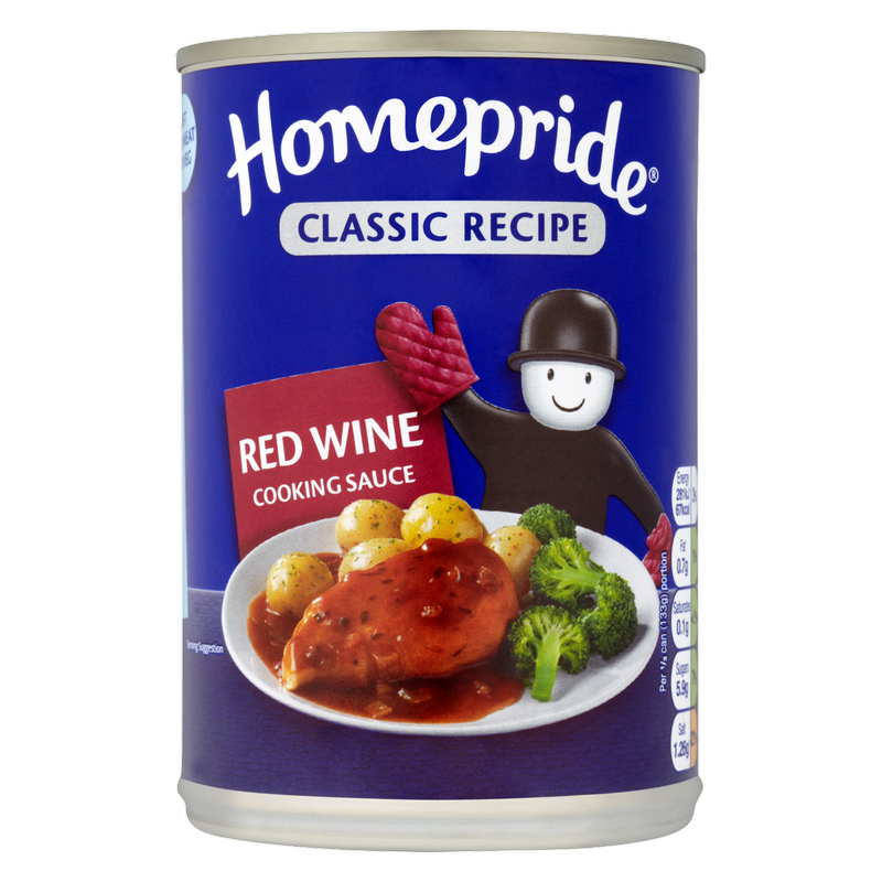Homepride Classic Recipe Red Wine Cooking Sauce, 400g