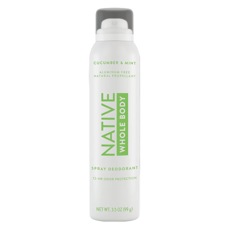 Native Cucumber & Mint Whole Body Deodorant Spray, 3.5 oz