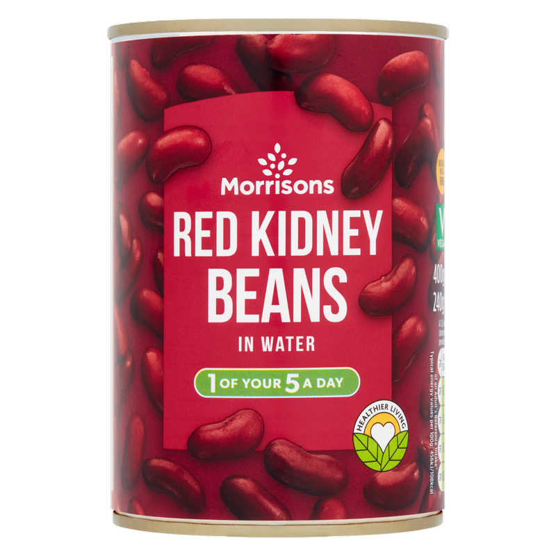 Morrisons Red Kidney Beans in Water, 400g