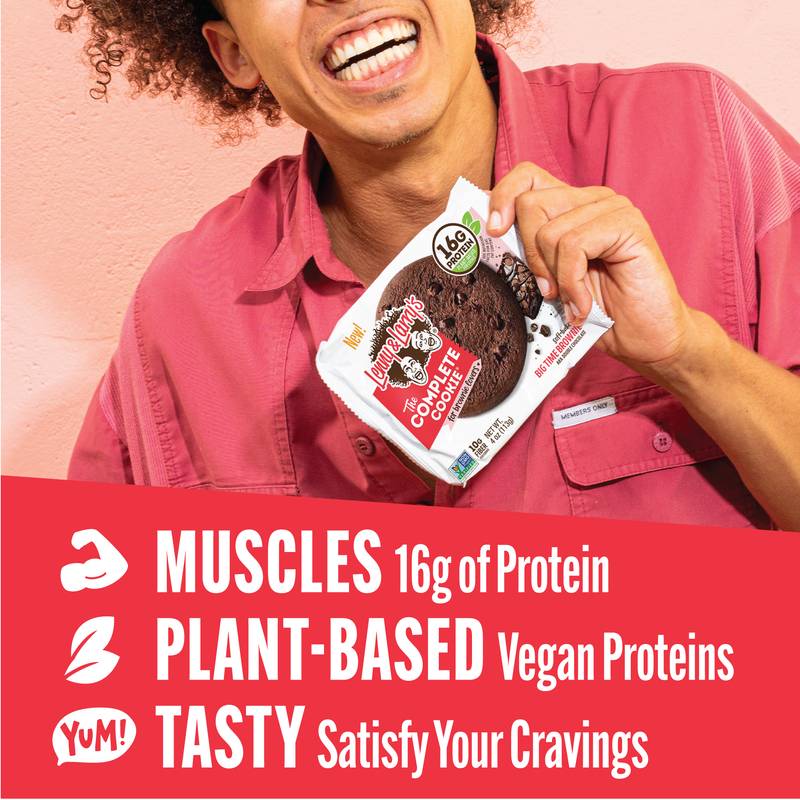 Lenny & Larry's Big Time Brownie Chocolate Protein Cookie, 4oz