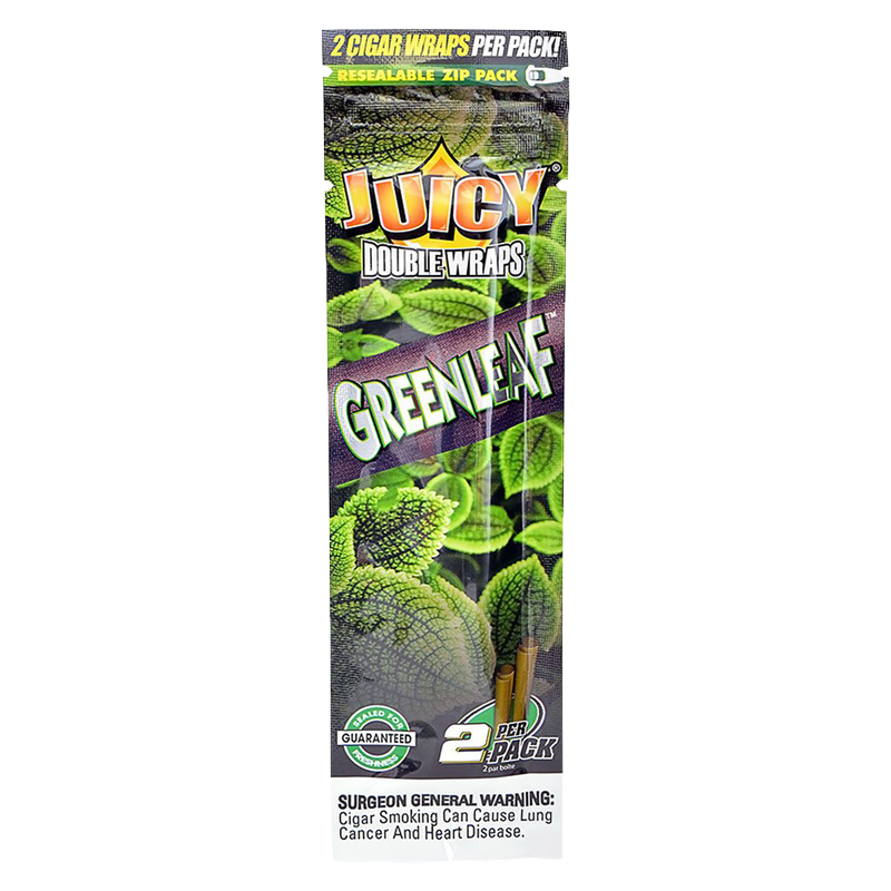 Juicy Double Green Leaf Wraps 2ct