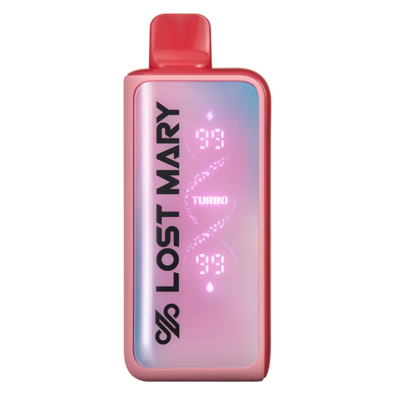 Lost Mary MT35K Turbo Strawberry Disposable Vape, 35,000 Puffs