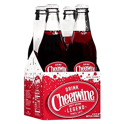 Cheerwine North Carolina Cherry Soda 4pk 12oz Btl