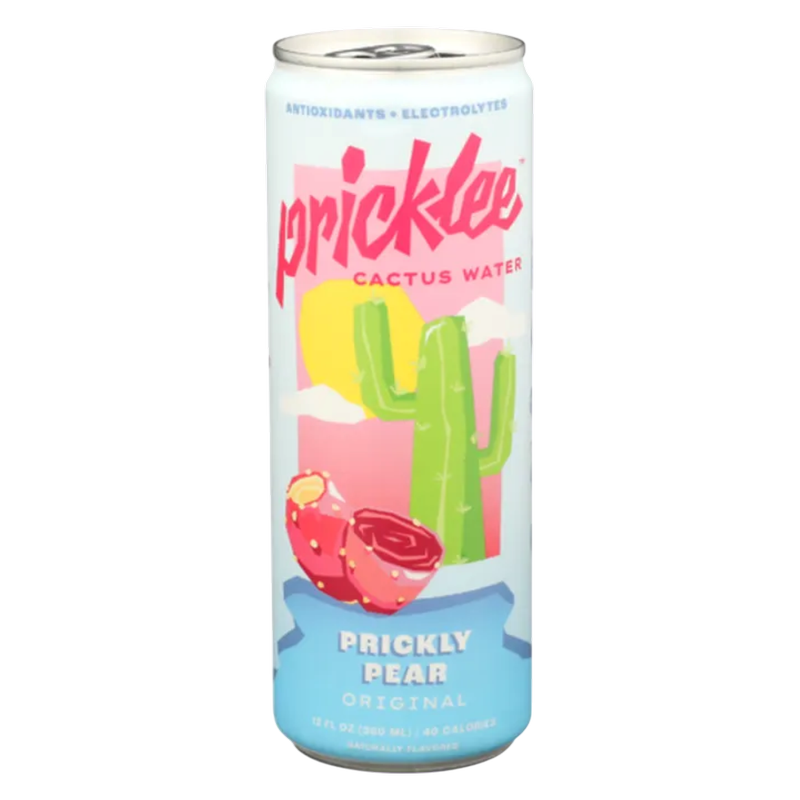 Pricklee Prickly Pear Cactus Water, 12 Fl Oz