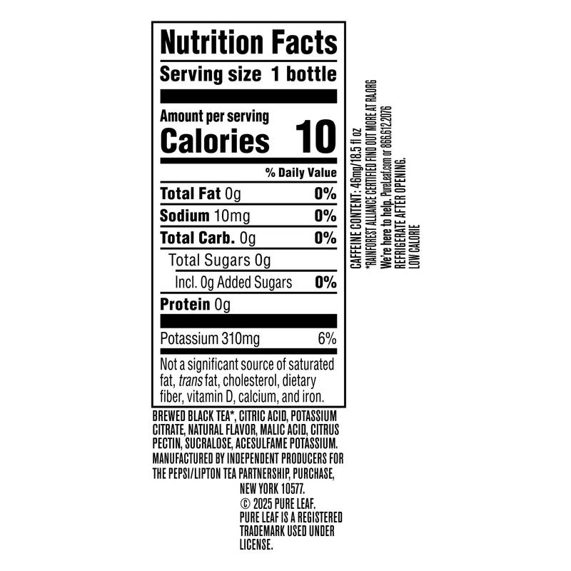 Pure Leaf Diet Lemon Iced Tea 18.5oz