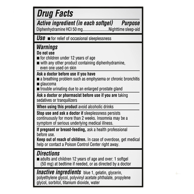 Unisom, Sleep Gels Nighttime Aid, 32 SoftGels