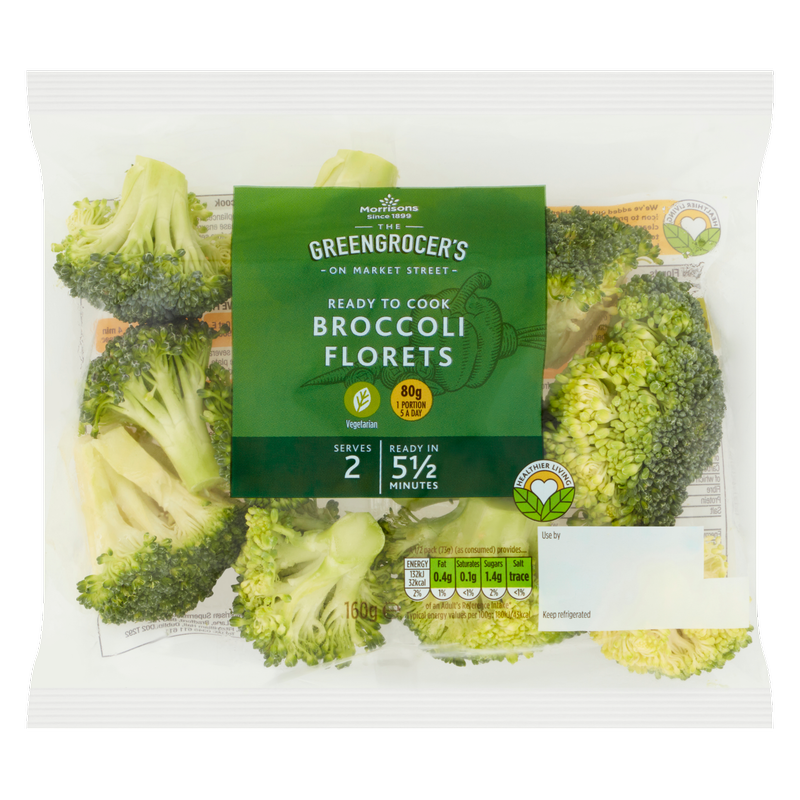 Morrisons Broccoli Florets, 160g