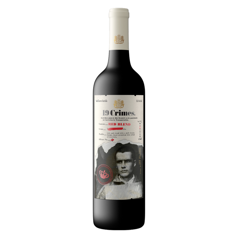 19 Crimes Red Wine 750ml