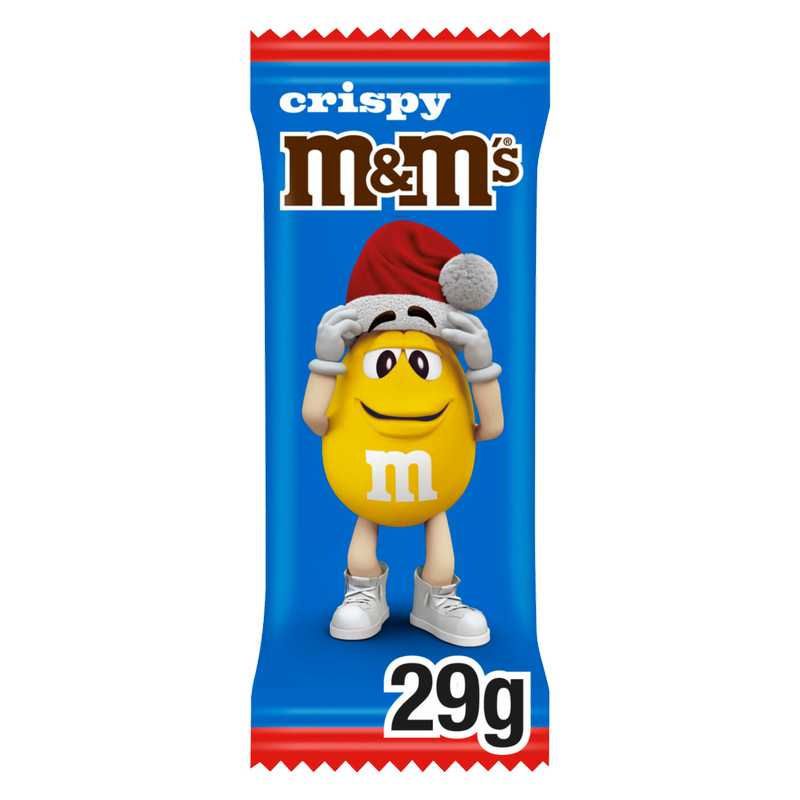 M&Ms Crispy Santa, 29g