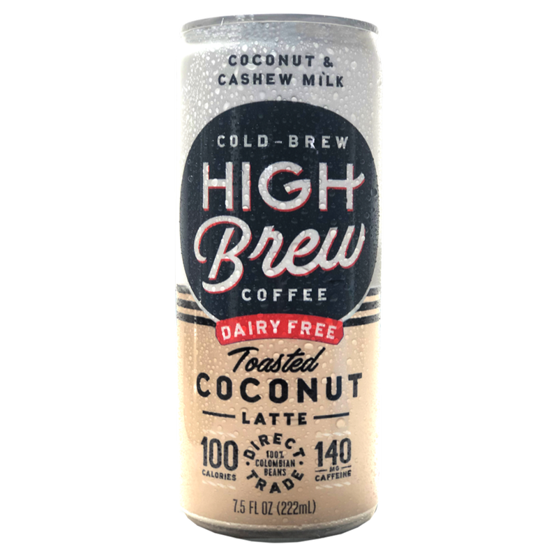 High Brew Toasted Coconut Dairy Free Latte 7.5oz