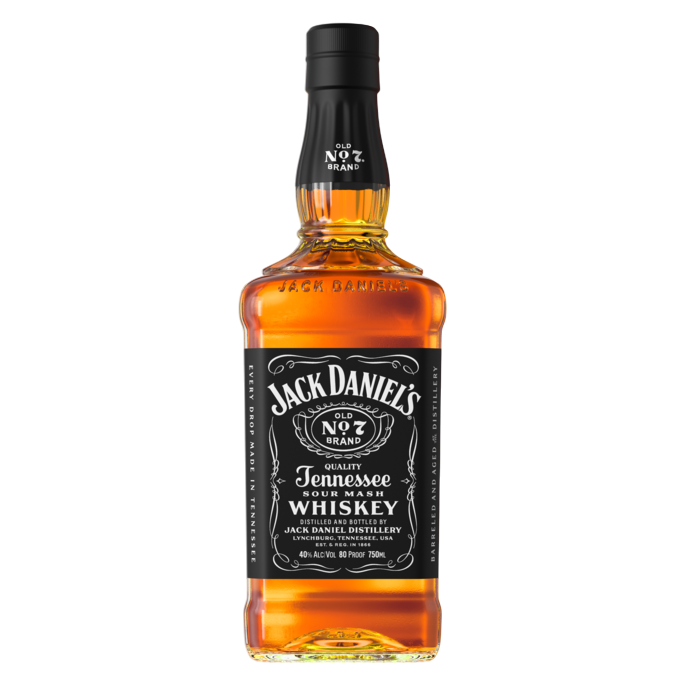 Jack Daniel's Old No. 7 Tennessee Whiskey 750ml (80 Proof)