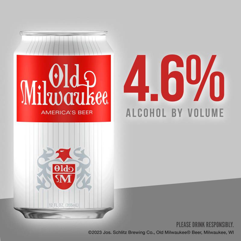 Old Milwaukee 30pk 12oz Can 4.6% ABV