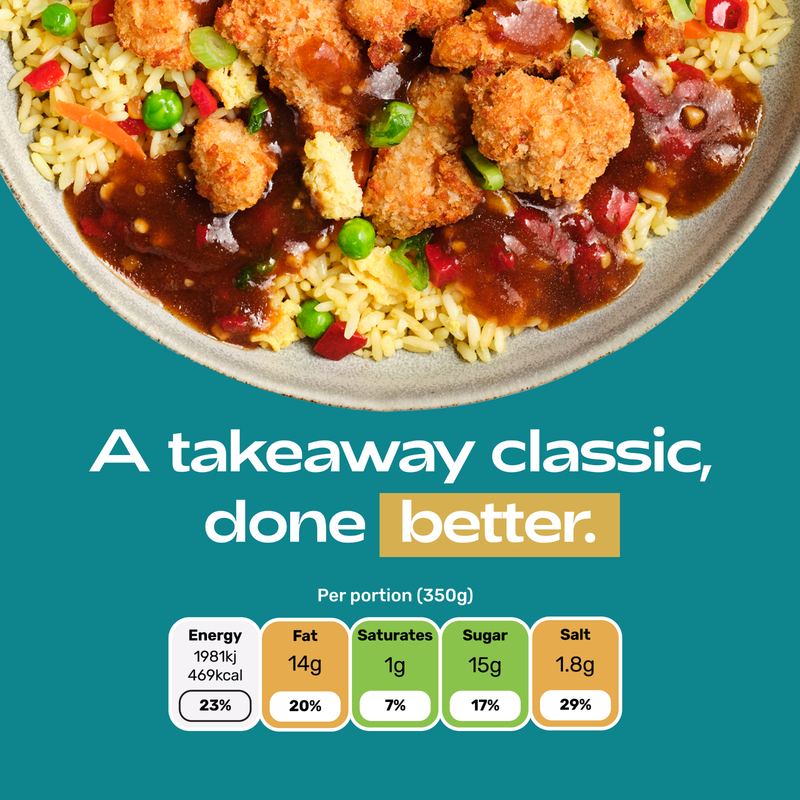 GSN Crispy Chicken & Egg Fried Rice, 350g