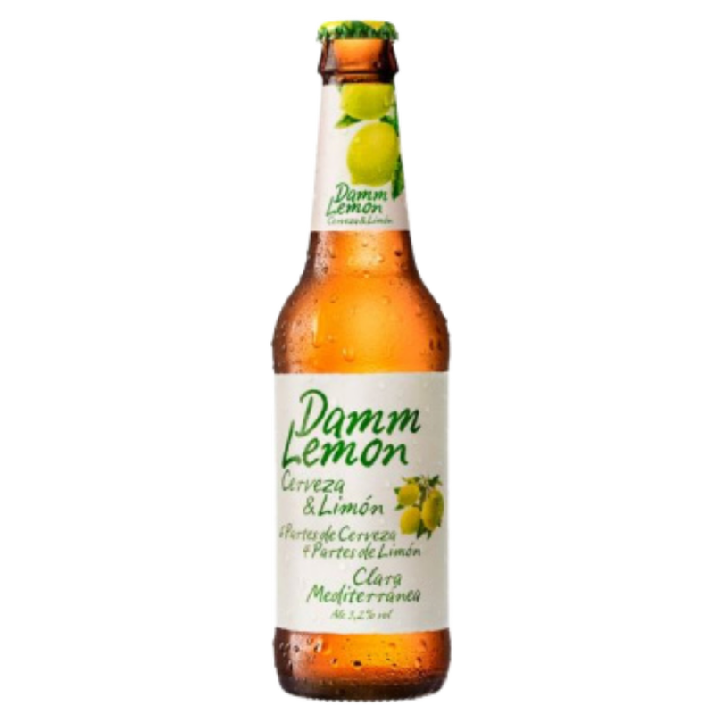 Estrella Damm Lemon Flavoured Beer, 330ml