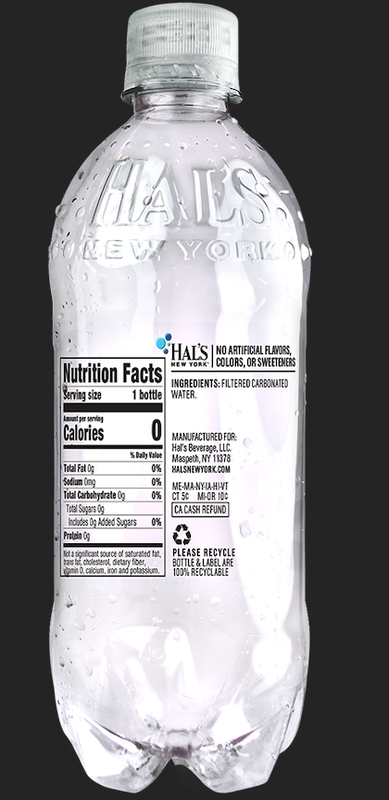 Hal's New York Watermelon Seltzer 20oz
