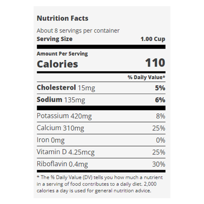 Horizon Organic 1% Reduced Fat Milk - 1/2 Gallon