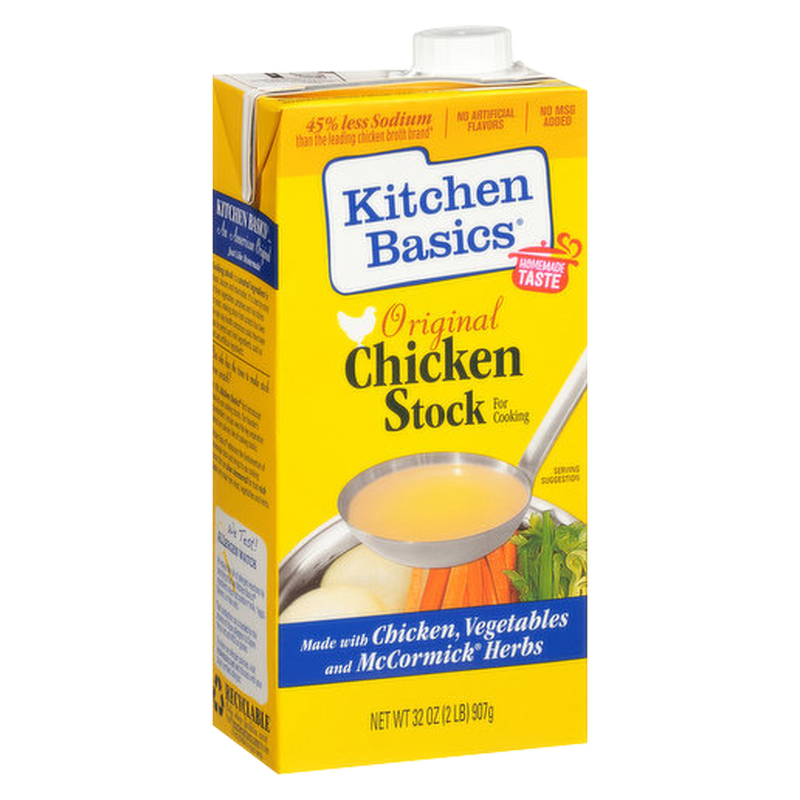 Kitchen Basics Chicken Stock 32oz - Delivered In As Fast As 15 Minutes ...