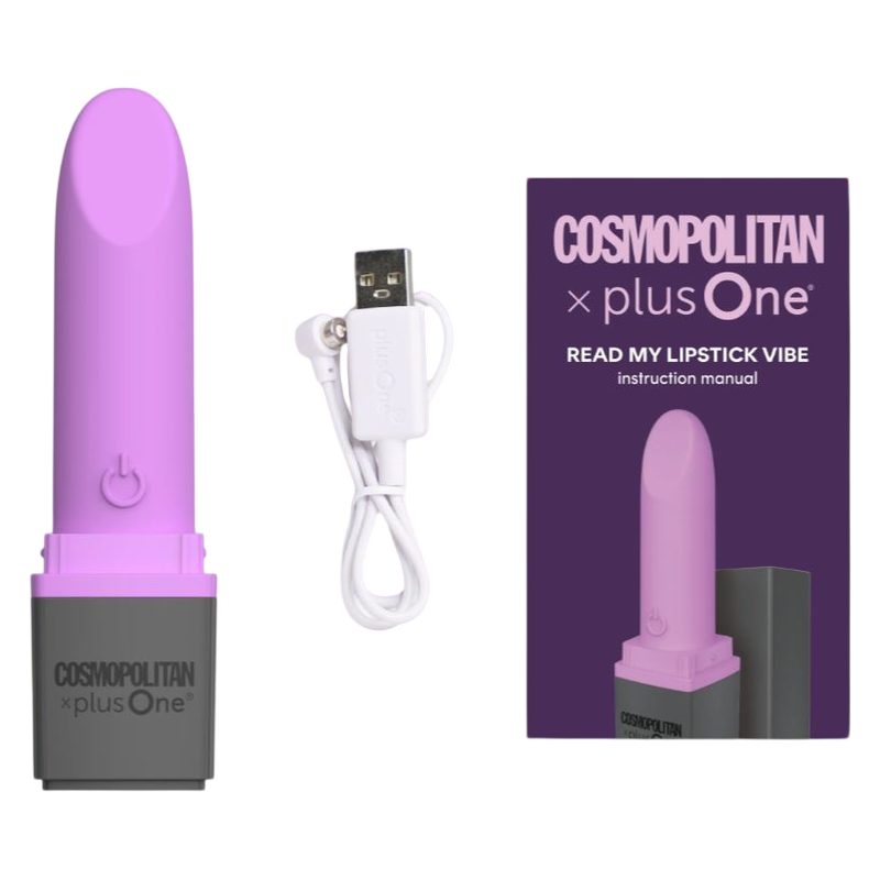 Cosmopolitan x plusOne Read My Lipstick Vibe