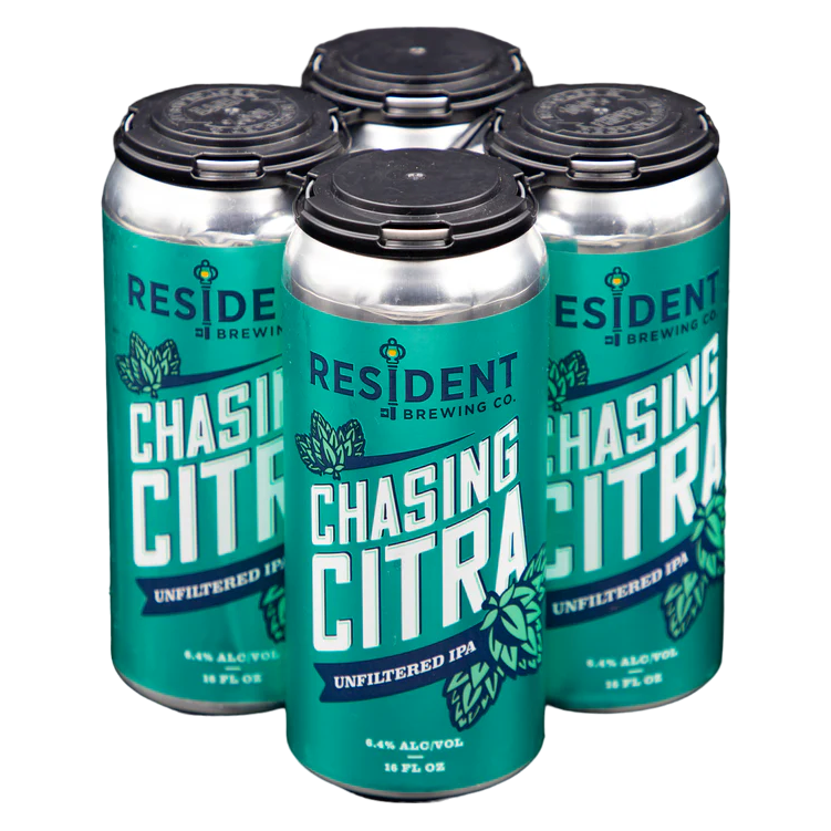 Resident Brewing Chasing Citra IPA 4pk 16oz Can