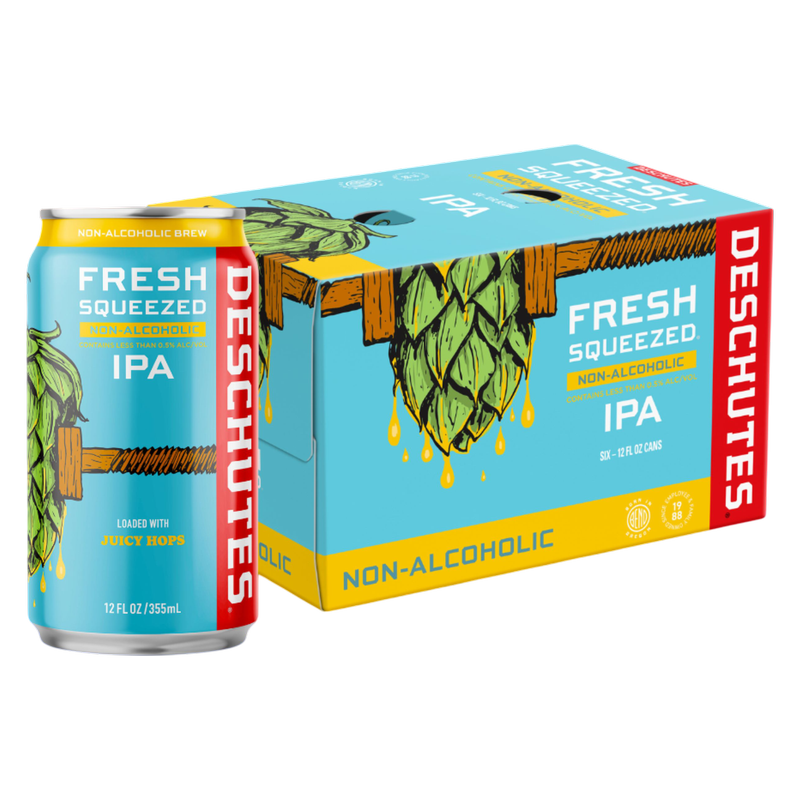 Deschutes Fresh Squeezed Non-Alcoholic IPA 6pk 12oz Cans