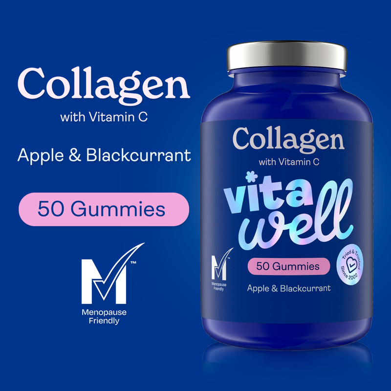 Vitawell Collagen & Vitamin C Gummies, 50pcs
