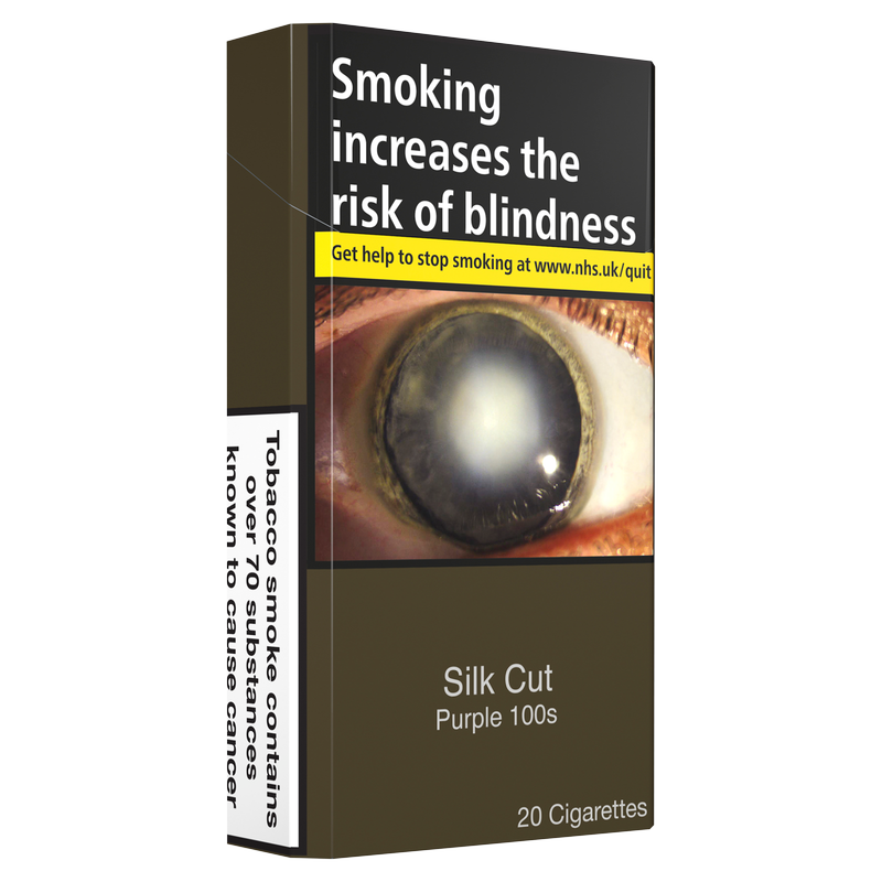Silk Cut Purple 100s Cigarettes, 20pcs