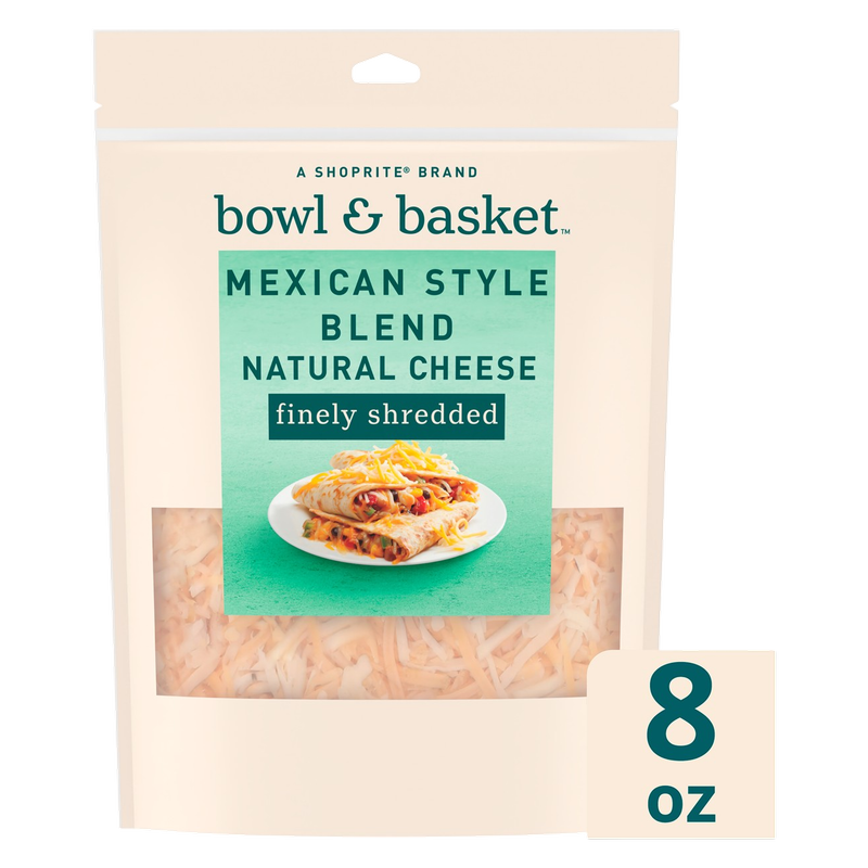 Bowl & Basket Shredded Mexican Blend Cheese - 8oz