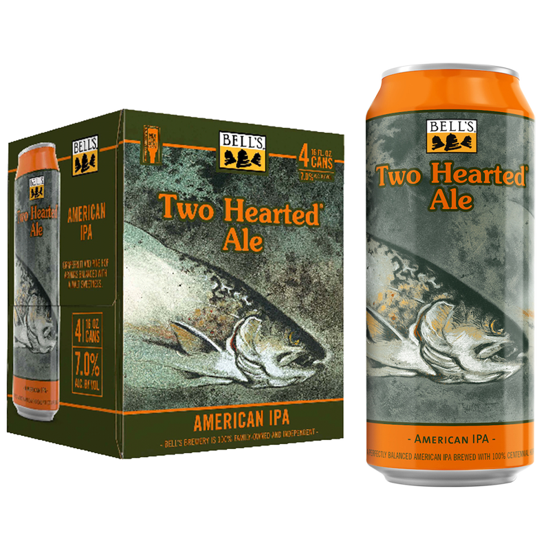 Bell's Two Hearted Ale 4pk 16oz Can 7.0% ABV