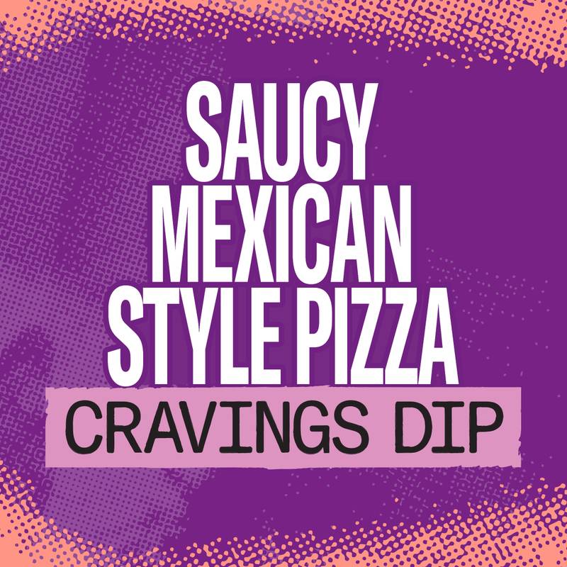 Taco Bell Saucy Mexican Style Pizza Cravings Dip, 15.7 oz Jar