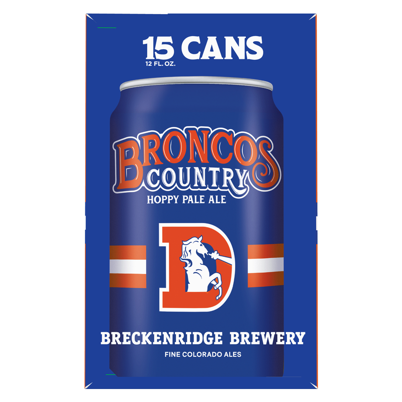 Breckenridge Brewery Broncos Country Hoppy Pale Ale 15pk 12oz Can 5.7% ABV