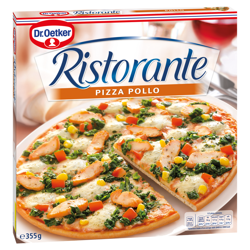 Dr. Oetker Ristorante Pizza Pollo, 355g