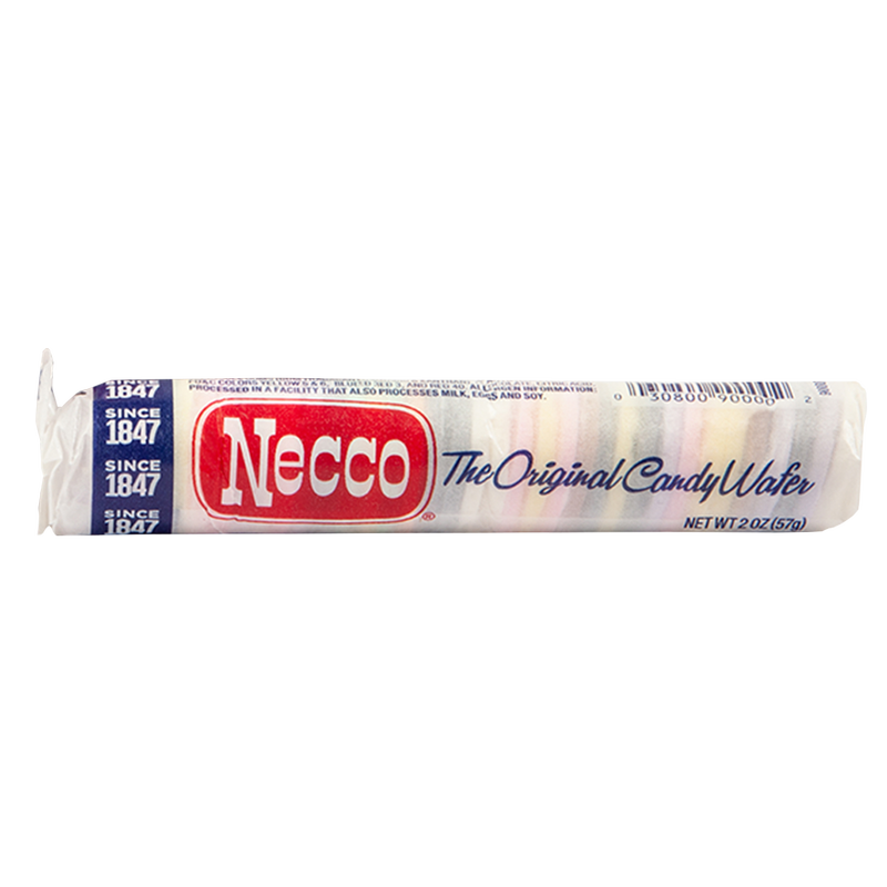 Necco The Original Candy Wafer Assorted Roll 2oz