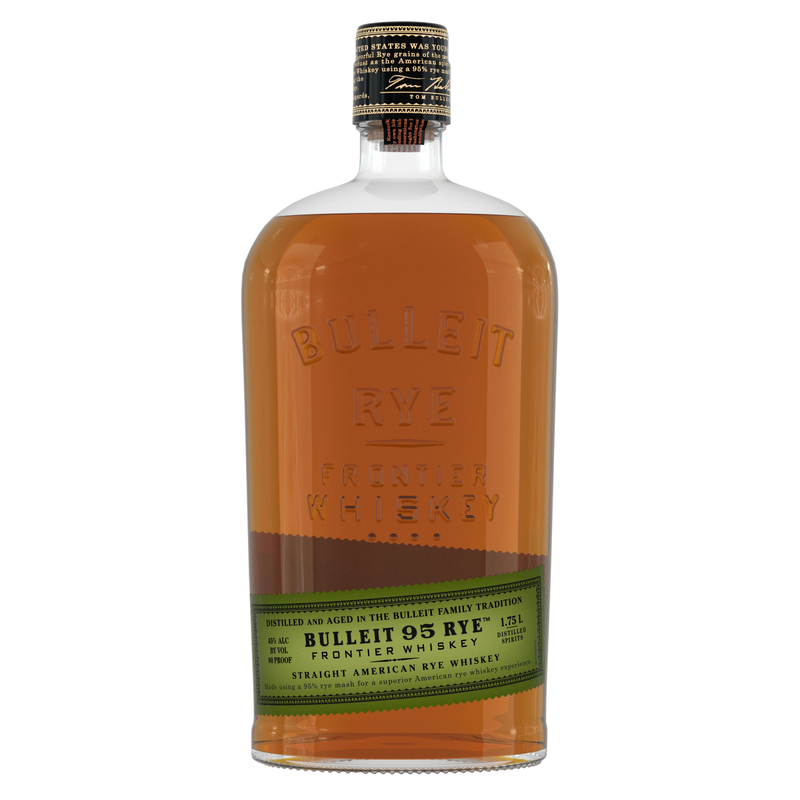 Bulleit Rye Whiskey 1.75L (90 Proof)