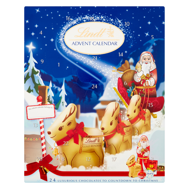 Lindt Advent Calendar, 160g