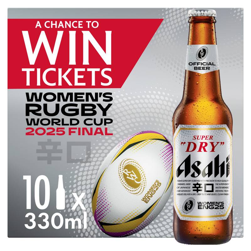 Asahi Super Dry, 10 x 330ml