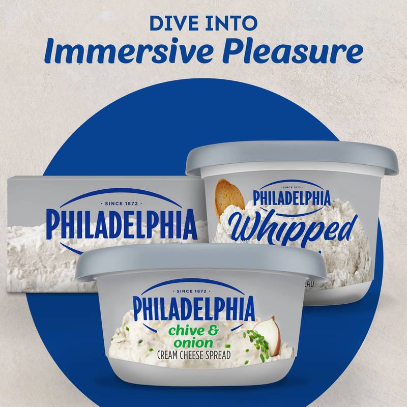 Philadelphia Chive & Onion Cream Cheese Spread - 7.5oz