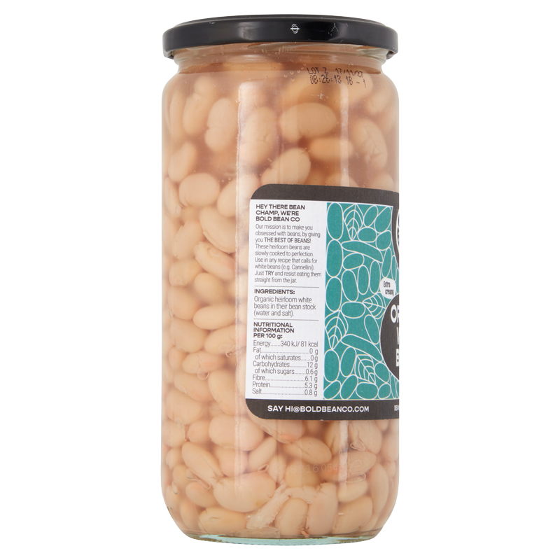 Bold Bean Organic White Beans, 700g