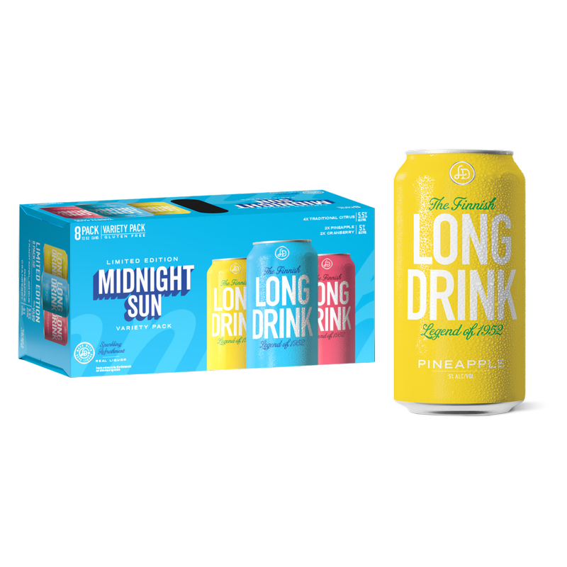 Long Drink Midnight Sun 8pk 12oz Cans 5.5% ABV