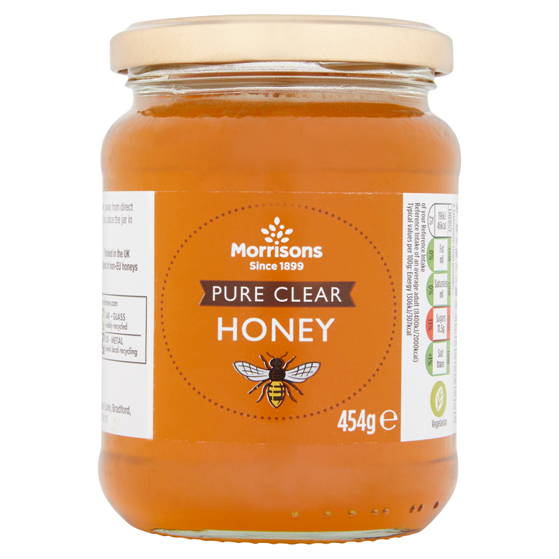 Morrisons Pure Clear Honey, 454g