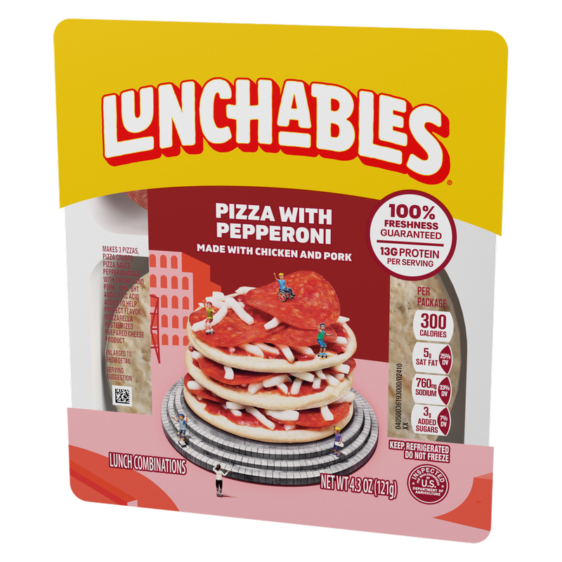 Lunchables Pepperoni Pizza - 4.3oz
