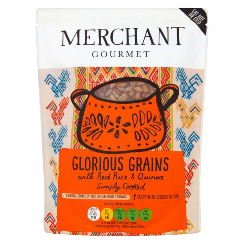 Merchant Gourmet Glorious Grains With Red Rice & Quinoa, 250g