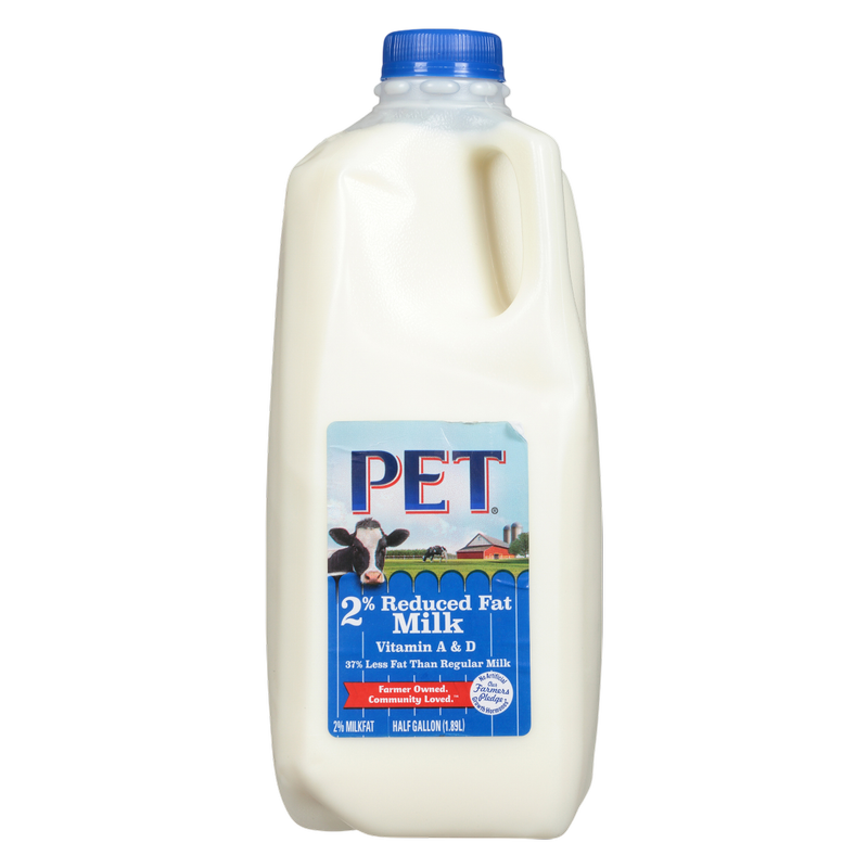 Pet 2% Reduced Fat Milk - 1/2 Gallon