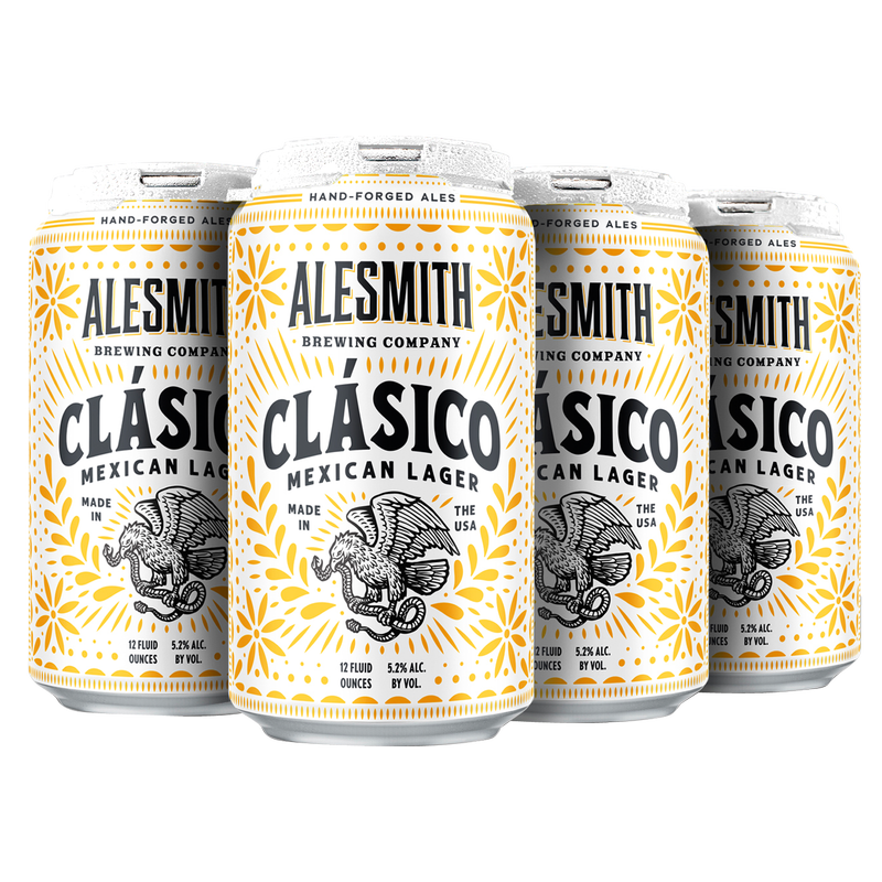 AleSmith Brewery Clasico Mexican Lager 6pk 12oz Can