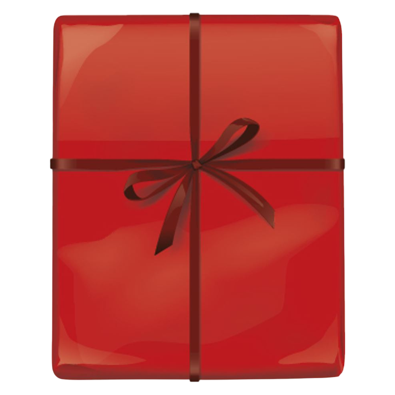 Red Gloss Wrapping Paper