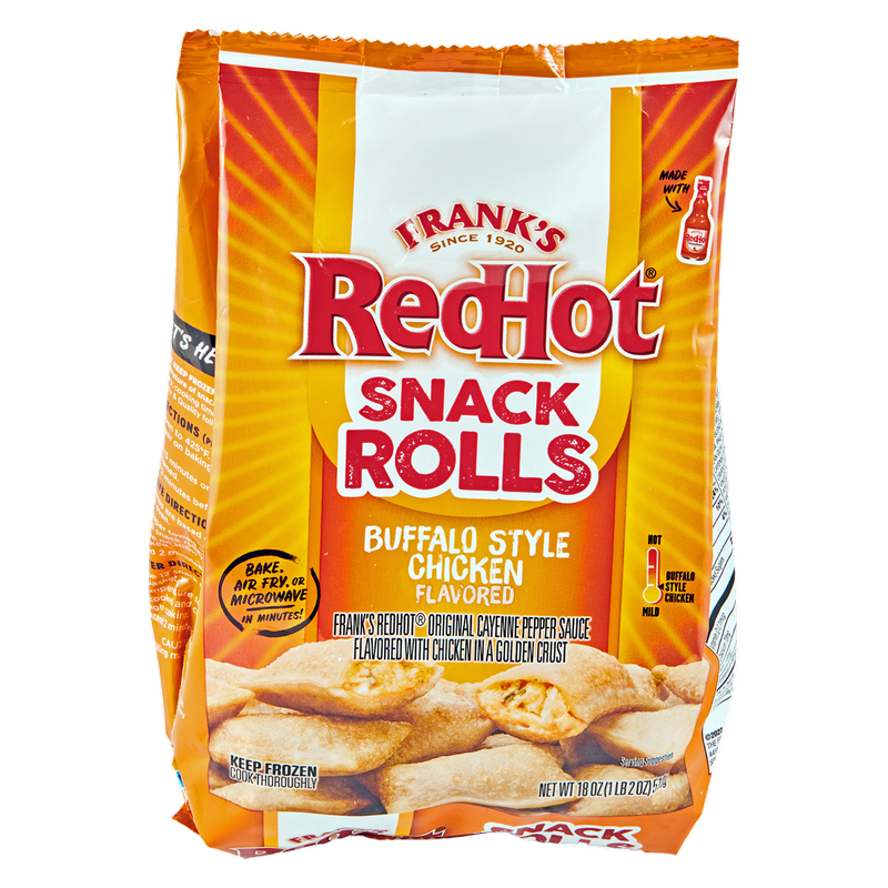 Frank's RedHot® Buffalo Style Chicken Flavored Snack Rolls, 18 oz