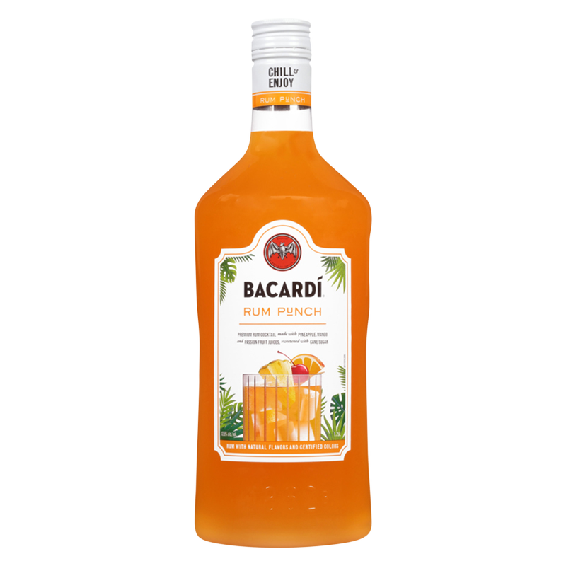 Bacardi Rum Punch Classic Cocktail 1.75L (25 Proof)