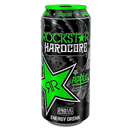 Rockstar Hardcore Apple Energy 16oz