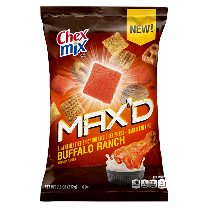 Chex Mix Max'd Buffalo Ranch Snack Mix 4.25oz